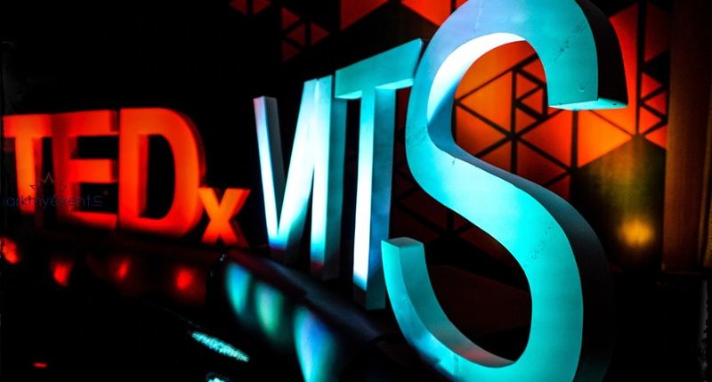 TEDxVITS conference staging